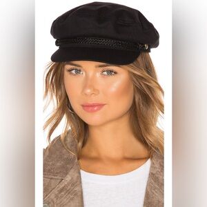 Brixton Fiddler Fisherman Cap sz XS black